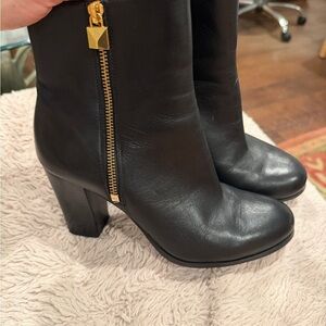 Michael Kors Frenchie Vachetta Leather ankle boot